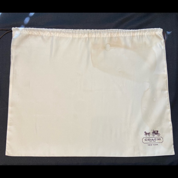 COACH Large DUST COVER Drawstring EST 1941 New York - Picture 3 of 3
